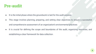 Green Building Construction - Module 6 - Green Audit and Green ...
