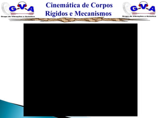 Cinemática de Corpos
Rígidos e Mecanismos
 