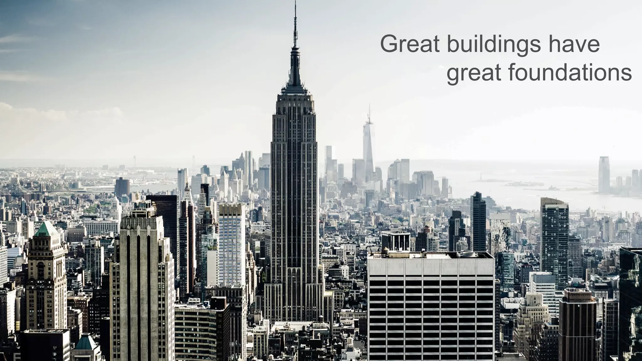 © 2017 MapR TechnologiesMapR Confidential 4
Great buildings have
great foundations
 