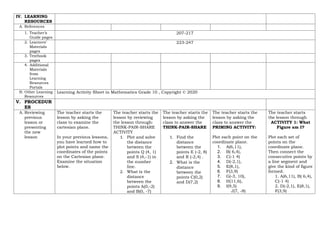 DAILY LEARNING PLAN-Quarter 2-WEEK-7.mathematics 10 | DOCX