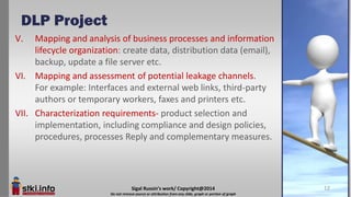 DLP Data leak prevention | PDF