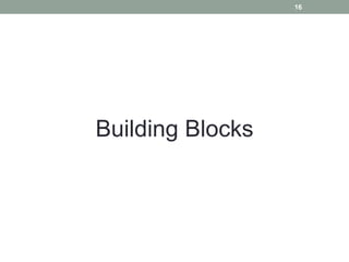 Building Blocks
16
 