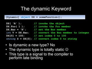 Dynamic Language Performance | PPTX | Programming Languages | Computing