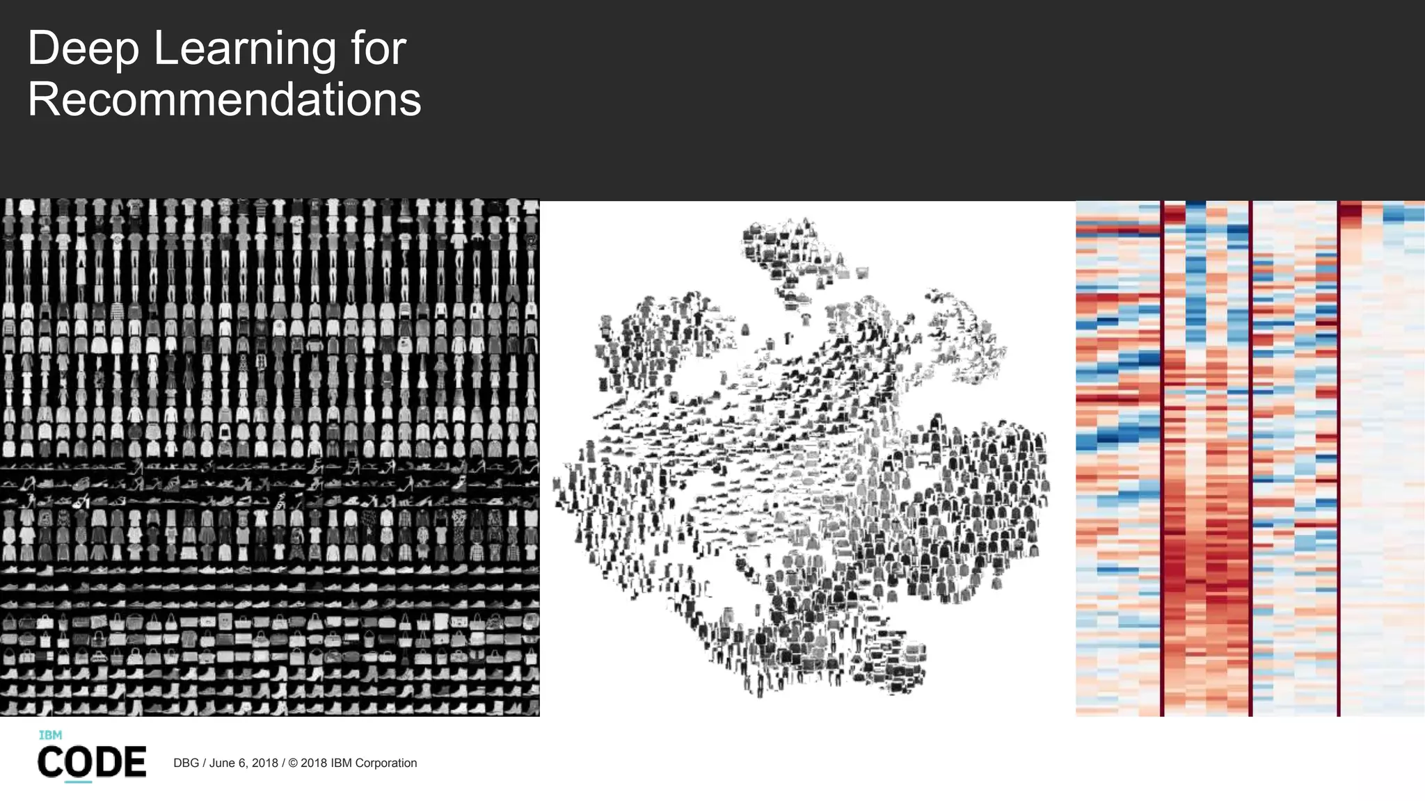 Deep Learning for
Recommendations
DBG / June 6, 2018 / © 2018 IBM Corporation
 