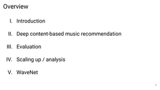 Deep learning for audio-based music recommendation | PDF