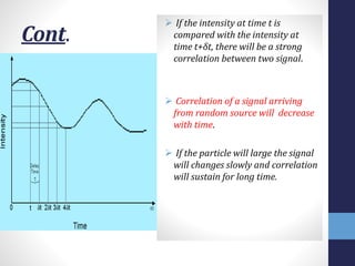 Dynamic Light Scattering | PPTX