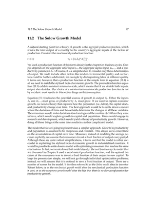 5.4 The First Welfare Theorem 45
for every consumer i. We know that consumer i maximizes utility subject to the budget
constraint. Since the consumer chooses fci
1;ci
2;::: ;ci
Ngeven though fc̄i
1;c̄i
2;::: ;c̄i
Ng yields
higher utility, it has to be the case that fc̄i
1;c̄i
2;::: ;c̄i
Ng violates the consumer’s budget con-
straint:
N
X
n=1
pnc̄i
n 
N
X
n=1
pnei
n:
(5.4)
Otherwise, the optimizing consumers would not have chosen the consumptions in the al-
location fci
1;ci
2;::: ;ci
NgI
i=1 in the ﬁrst place. Summing equation (5.4) over all consumers
and rearranging yields:
I
X
i=1
N
X
n=1
pnc̄i
n 
I
X
i=1
N
X
n=1
pnei
n;
N
X
n=1
I
X
i=1
pnc̄i
n 
N
X
n=1
I
X
i=1
pnei
n;
N
X
n=1
pn
I
X
i=1
c̄i
n 
N
X
n=1
pn
I
X
i=1
ei
n; so:
N
X
n=1
pn

I
X
i=1
c̄i
n
I
X
i=1
ei
n
#
 0:
We assumed that the allocation fc̄i
1;c̄i
2;::: ;c̄i
NgI
i=1 satisﬁed market-clearing. Therefore the
terms inside the brackets are all zero. This implies 0  0, which is a contradiction. There-
fore, no such allocation fc̄i
1;c̄i
2;::: ;c̄i
NgI
i=1 can exist, and the original equilibrium allocation
fci
1;ci
2;::: ;ci
NgI
i=1 is Pareto optimal.
Since any competitive equilibrium is Pareto optimal, there is no possibility of a redistribu-
tion of goods that makes everyone better off than before. Individual optimization together
with the existence of markets imply that all gains from trade are exploited.
There is also a partial converse to the result that we just proved, the “Second Welfare Theo-
rem”. While the First Welfare Theorem says that every competitive equilibrium is Pareto ef-
ﬁcient, the Second Welfare Theorem states that every Pareto optimum can be implemented
as a competitive equilibrium, as long as wealth can be redistributed in advance. The Sec-
ond Welfare Theorem rests on some extra assumptions and is harder to prove, so we omit
it here. In economies with a single consumer there are no distributional issues, and the two
theorems are equivalent.
 