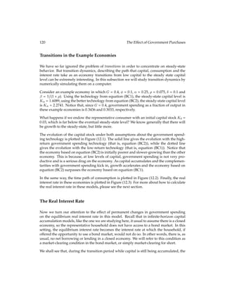 58 Inﬂation
tain savings and time deposits.1
As a convention, in this chapter we will identify money
with M1, although most of the analysis would also work if we had broader aggregates in
mind.
Having deﬁned money, let us turn to money supply. Since we use M1 as our deﬁnition of
money, we have to ﬁnd the determinants of the supply of currency and checking deposits.
In most countries, the supply of currency is under control of the central bank. For example,
in the United States the Federal Reserve is responsible for supplying currency. If the central
bank decides to increase the supply of currency, all it needs to do is to print more bank
notes and hand them out, most of the time to private banks. Conversely, the central bank
can decrease the supply of currency by buying back its own money. The determination of
the supply of checking deposits is a more difﬁcult question. Even though the central bank
does not directly control checking deposits at private banks, a number of monetary-policy
instruments give the central bank indirect control over bank deposits. To explain exactly
how this works is beyond the scope of the chapter. We will come back to this question in
Chapter 17, which takes a closer look at central-bank policy and its relation to the banking
industry. For the purposes of this chapter, we will simply assume that both currency and
checking deposits are under direct control of the central bank. This approximation works
well enough for a ﬁrst analysis of inﬂation. From now on, we will use Mt to denote the
overall quantity of money supplied by the central bank in year t. For convenience, we will
measure Mt in dollars.
Let us now take a look at money demand. Money is demanded by households and ﬁrms.
Households need money in order to purchase consumption goods. Firms need money to
purchase inputs to production and to make change at cash registers. For a given year t,
we will use Yt to denote the total amount of purchases, measured in terms of consumption
goods. For example, on Crusoe’s island Yt would be the number of coconuts consumed in
year t. If we are thinking about a whole country, we can interpret Yt as real GDP. Since Yt
is in terms of goods, we have to multiply it by the price level Pt to get the total amount
of purchases in terms of dollars, PtYt. Actual money demand is lower than PtYt, because
money can be used more than once in a year. The velocity of money is deﬁned as the average
number of times a piece of money turns over in a year. The more often money turns over,
the less money is needed to carry out the planned purchases. Using Vt to denote velocity,
actual money demand is given by PtYt=Vt. For example, if Vt = 1, then each unit of money
will be used only once. This corresponds to a situation in which all purchases are carried
out at the same time, so PtYt dollars will be needed. On the other hand, if each month only
1/12 of all purchases are made, only PtYt=12 dollars will be required, and Vt will be 12.
In equilibrium, money supply Mt and money demand PtYt=Vt have to be equal. If we set
them equal and multiply by velocity Vt, we arrive at the quantity equation:
MtVt = PtYt:
The quantity equation relates the quantity of money Mt to the price level Pt. Still, as of
now it does not provide an explanation for inﬂation, because we have not yet explained
1See Chapter 4 of Barro for precise deﬁnitions of these aggregates.
 