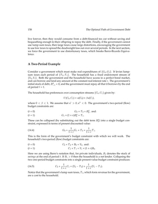 t[ln(c) + ln(1 c)] =
1
1  