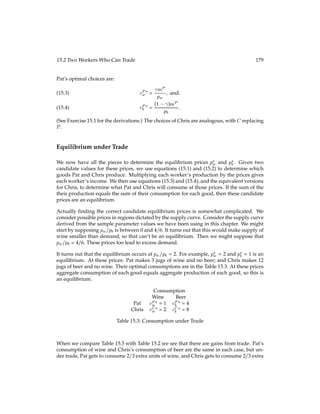 76 Business Cycles
difference between the capital stock in the next period and the undepreciated capital in
this period3
:
ct
t + ct 1
t
| {z }
+ kt (1 Æ)kt 1
| {z }
= Atl
t k1 
t 1
| {z }
:
Ct + It = Yt:
Consumption can be computed as the difference between output and investment. Using
equation (9.4) for kt yields:
Ct = Yt It = Atk1 
t 1 + (1 Æ)kt 1 kt
= Atk1 
t 1 + (1 Æ)kt 1
1
2
Atk1 
t 1
=

1
1
2


Atk1 
t 1 + (1 Æ)kt 1:
(9.5)
Aggregate investment can be computed as output minus aggregate consumption. Using
equation (9.5) for aggregate consumption yields:
It = Yt Ct = Atk1 
t 1

1
1
2


Atk1 
t 1 (1 Æ)kt 1
=
1
2
Atk1 
t 1 (1 Æ)kt 1:
(9.6)
We are interested in how Ct and It react to changes in the technology parameter At. We
will look at relative changes ﬁrst. The elasticity of a variable x with respect to another
variable y is deﬁned the percentage change in x in response to a one percent increase in y.
Mathematically, elasticities can be computed as @x
@y
y
x. Using this formula, the elasticity of
consumption with respect to At is:
@Ct
@At
At
Ct
=
1 1
2 
Atk1 
t 1
1 1
2 
Atk1 
t 1 + (1 Æ)kt 1
 1;
and for investment we get:
@It
@At
At
It
=
1
2 Atk1 
t 1
1
2 Atk1 
t 1 (1 Æ)kt 1
 1:
It turns out that the relative change in investment is larger. A one-percent increase in At
leads to an increase of more than one percent in investment and less than one percent in
consumption. Investment is more volatile in response to technology shocks, just as real-
world investment is. Of course, to compare the exact size of the effects we would have to
specify the parameters, like  and Æ, and to measure the other variables, like kt.
3More precisely, It in the model is gross investment, which includes replacement of depreciated capital. The net
difference between capital tomorrow and today kt kt 1 is referred to as net investment.
 