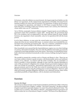 is the discount factor and the discount rate.
The household has access to a productive technology mapping capital Kt into private out-
put YP
t of:
YP
t = K
t :
 