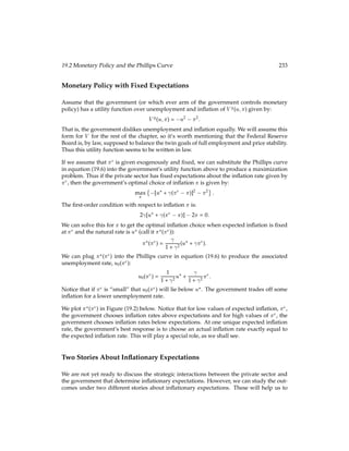 116 The Effect of Government Purchases
from one agent and gives it to another, ﬁt nicely into this category of expenditure. Trans-
fer payments have absolutely no productive effects, and the government institutions re-
quired to administer the transfer payments systems will prevent the perfect transmission
of money from one agent to another. Since we are working with a representative consumer,
transfer payments appear as taxes which are partially refunded.
Analysis with Equation (BC2)
Now let us consider the effect of government spending whose beneﬁts are proportional to
capital stock. We will use precisely the same analysis as before. except that now consump-
tion Ct as a function of capital Kt and Kt+1 and government spending G will be given by
equation (BC2) above.
The household’s problem becomes:
max
fKt+1g1
t=0
1
X
t=0
 