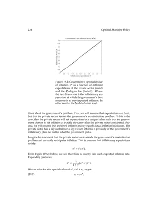 tU [K
t + (1 Æ + G)Kt Kt+1 G] :
We take ﬁrst-order conditions with respect to the choice of next period’s capital stock Kj+1
in some typical period j. Remember the trick with these problems: Kj+1 appears twice in
the maximization problem, ﬁrst negatively in period j and then positively in period j + 1:
 