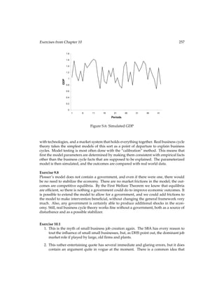 p
(1 + r)(y + St)
o
:
Assuming that the constraint St  0 will not be binding, we take the derivative of this
function with respect to St and set it to zero to ﬁnd the optimal value of St. So:
1
p
(1 )y St
+
 
