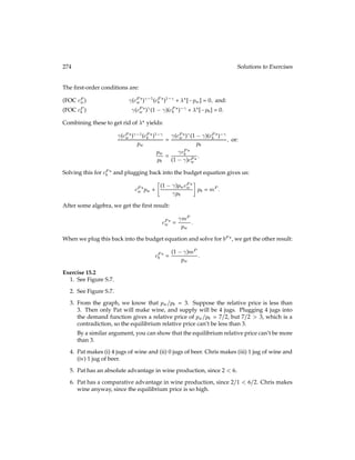 2(1 + r)
;
then St = 0 and all saving is done by the government.
Unfunded Pension Systems
Now we turn our attention to unfunded pension systems (also known as pay as you go
systems), in which the government taxes the current young workers to pay the current
old retirees. The key insight will be that unfunded pension systems will dominate funded
pension systems if the population is growing quickly enough.
In period tthere are Nt young workers and Nt 1 old retirees who were born in period t 1
and are now old. If the government taxes each young worker an amount  it raises total
revenue of:
G = Nty:
If it distributes this equally among the old, each old agent will get G=Nt 1 or:
G
Nt 1
 gt 1 = y Nt
Nt 1
:
Recall that the population is growing at a rate nso that Nt = (1 + n)Nt 1. Hence:
gt 1 = y(1 + n):
Notice that, since the population growth rate is constant at n, gt does not vary with time,
so we write merely g.
Consider again the agent’s budget constraints as a function of  and St, equations (12.13)
and (12.14) above, only now using the unfunded pension system:
Ct
0 = (1 )y St; and:
Ct
1 = (1 + r)St + (1 + n)y:
 