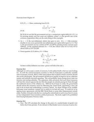 Variable Deﬁnition
Bt Household savings at the end of period t (if posi-
tive), or household debt (if negative).
C;Ct Consumption by the household (in period t).
Ca;Cb Speciﬁc consumption levels used in an example.
fetg1
t=0 Sequence of household endowments over time.
G Government spending (usually assumed to be
constant).
It Household’s investment in the capital stock at
time t.
Kt;K0 Capital stock in period t(initial capital stock).
YP
t Output from private productive processes.
YG
t Output from government production which is re-
funded to the household.
Yt Total output in period t, the sum of private and
government output.
 