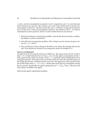 u0(c?
2 )
P = ?
2 :
We can plug these into the FOC with respect to b1 to get:
u0(c?
1 )
P +
 