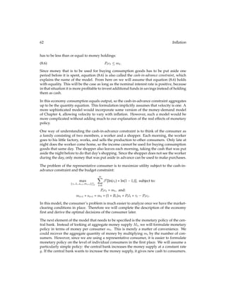 t 1
u0(c?
t) = ?
t P:
(3.14)
We can rotate this equation forward one period (i.e., replace t with t+ 1) to get the version
for the next period:
 