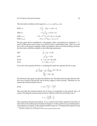 tu0(c?
t+1)
=
?
t P
?
t+1P ; or:
u0(c?
t )
 