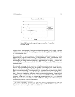 . You
should use calculus.)
2. Suppose the representative household gets a temporary negative shock to its period-1
income y1. Determine the direction of the change in the equilibrium interest rate.
(Again, use calculus.)
Exercise 3.3 (Moderate)
Maxine lives for two periods. Each period, she receives an endowment of consumption
goods: e1 in the ﬁrst, e2 in the second. She doesn’t have to work for this output. Her pref-
erences for consumption in the two periods are given by: u(c1;c2) = ln(c1) +  