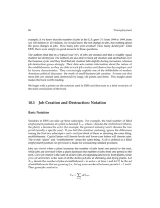 34 The Demand for Money
Now, going to the bank is costly, but the consumer still does it because the consumer needs
to withdraw money in order to buy things. Assume that our consumer spends Pc dollars
on consumption each year, where this spending is smooth from day to day. (This gives the
consumer creal dollars of consumption each year.) In order to pay for all this consumption,
the consumer needs enough money on hand at any given instant to make the purchases.
We can calculate how much money the consumer spends between trips to the bank. (Recall,
T measures time between trips, in fractions of a year.) If T is 1, then the consumer spends
Pc. If T is 1/2, then the consumer spends (Pc)=2. In general, the consumer spends PcT
dollars between trips to the bank. That is the amount the consumer must withdraw on
each trip. The consumer can choose to go less often (T bigger), but only if the consumer is
willing to withdraw more on each trip.
Barro’s Figure 4.1 gives a graphical illustration of how the consumer’s money holdings
evolve over time. After going to the bank, the consumer’s money holdings decline linearly,
so the consumer’s average money holdings are:
m =
PcT
2
:
(This uses the fact that the area of a triangle is one half the base times the height.) The
consumer’s average real money holdings are:
m
P =
cT
2
:
Notice that the consumer’s average money holdings are increasing in the amount of time
between bank visits, i.e., the longer between visits, the more money the consumer holds on
average.
Since there are transactions costs involved in each trip to the bank, we might wonder why
the consumer does not go once, withdraw a ton of money, and get it all over with. All the
money that the consumer holds onto between trips to the bank does not earn interest, but
money left in the bank does earn interest. This foregone interest is the opportunity cost of
holding money. If the annual nominal interest rate is R, then each year the consumer loses
out on about:
Rm =
RPcT
2
dollars of interest. Notice that higher average money holdings result in larger amounts of
foregone interest.
We can state this dollar amount of interest in real terms:
real interest foregone annually =
Rm
P =
RcT
2
:
We are now ready to put all this together. The consumer chooses T, the time between bank
visits. We have calculated the annual cost of the consumer’s bank visits and the annual
 