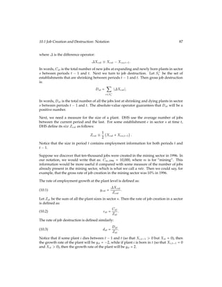 35
cost in foregone interest from the consumer’s money holdings, both in real terms. Adding
these two costs together gives us:
total annual real costs =

PT +
RcT
2
:
(4.1)
This equation is graphed in Barro’s Figure 4.2.
We now use calculus to calculate the consumer’s optimal behavior. Namely, we want to
derive the consumer’s cost-minimizing choice of the time T between visits to the bank
to withdraw money. We are interested in the minimum costs, so we take the ﬁrst-order
condition of equation (4.1) with respect to T:
@
@T


PT? +
RcT?
2

= 0; or :

P(T?)2
+
Rc
2
= 0:
Solving this expression for T? yields:
T? =
r
2
PRc:
With this answer, we can now write down the algebraic expression for the consumer’s av-
erage holdings of real money m=P, which Barro calls (R;c;
=P). The consumer’s average
money holdings are:
m
P =

1
2

cT:
When we plug in our expression for T?, we get:
(R;c;
=P) =

1
2

cT? =

1
2

c
r
2
PRc =
r

c
2PR:
(4.2)
We can do comparative statics to examine how these money holdings are affected by
changes in the underlying parameters. See the exercises for examples. The solutions to
these exercises provide the answer to question posed at the beginning of this chapter: Why
do the authors now withdraw $300 from the ATM, whereas they used to withdraw only
$20? Well, today they spend more money, the opportunity cost of their time is higher, the
transactions costs at the ATM are higher, and interest rates are lower.
Presumably, the consumer that underlies this model of money demand also makes a choice
of how much to consume c each year. We now brieﬂy discuss whether it makes sense to
have the consumer choose c and T separately.
When a consumer chooses how much to consume c, she considers the price of the goods
she would be buying. Higher prices generally mean the consumer chooses to consume
 