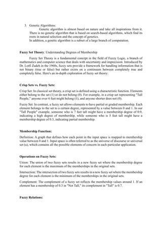 Fuzzy Logic & Artificial Neural Network 3 | PDF