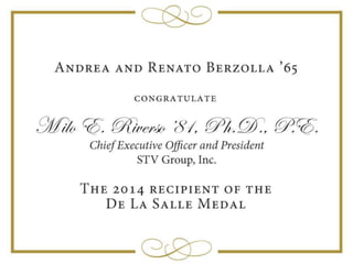 Dls dinner presentation