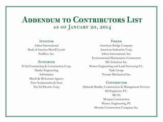 Dls dinner presentation