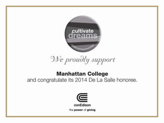 Dls dinner presentation