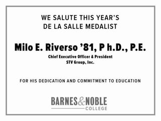 Dls dinner presentation