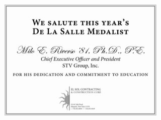 Dls dinner presentation