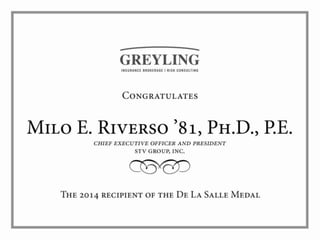 Dls dinner presentation