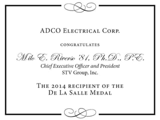 Dls dinner presentation