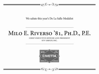 Dls dinner presentation