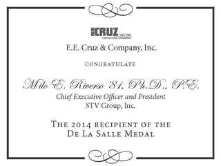 Dls dinner presentation