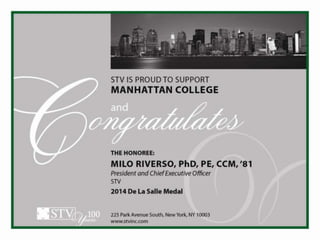 Dls dinner presentation