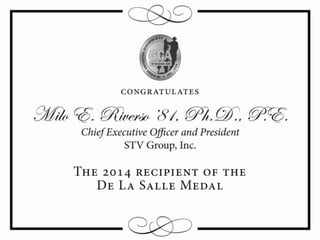 Dls dinner presentation