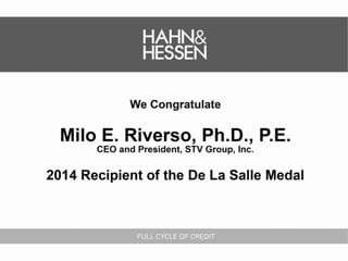 Dls dinner presentation