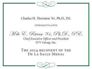 Dls dinner presentation