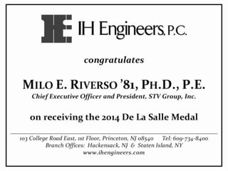 Dls dinner presentation