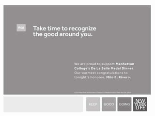 Dls dinner presentation