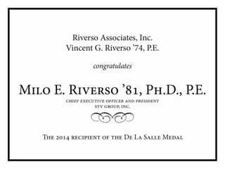 Dls dinner presentation