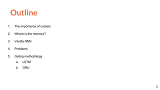 Recurrent Neural Networks I (D2L2 Deep Learning for Speech and Language ...
