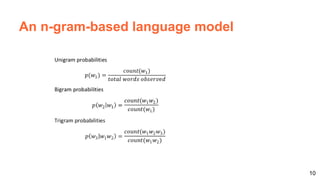 Language Model (D3L1 Deep Learning for Speech and Language UPC 2017)
