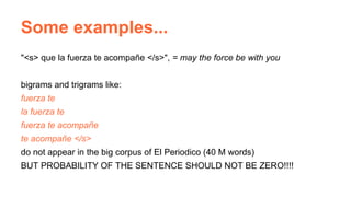 Language Model (D3L1 Deep Learning for Speech and Language UPC 2017)