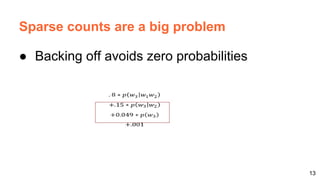 Language Model (D3L1 Deep Learning for Speech and Language UPC 2017)