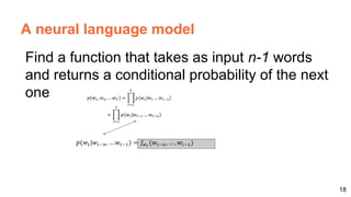 Language Model (D3L1 Deep Learning for Speech and Language UPC 2017)