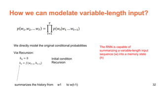 Language Model (D3L1 Deep Learning for Speech and Language UPC 2017)
