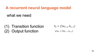 Language Model (D3L1 Deep Learning for Speech and Language UPC 2017)